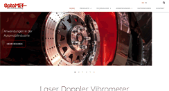 Desktop Screenshot of optomet.com